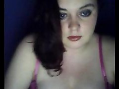 British slut teen masturbates on webcam